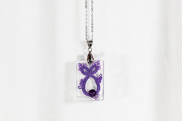 RECTANGULAR FISH PENDANT