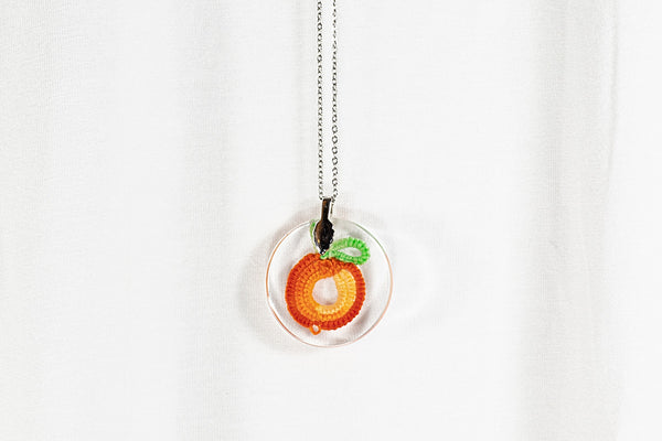 ORANGE FRUIT PENDANT