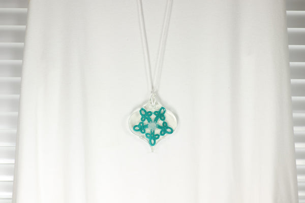 BAROQUE PENDANT GREEN STAR