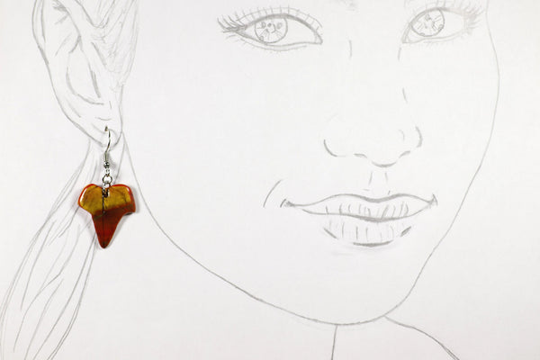 DANGLING EARRINGS LEAF VARIOUS