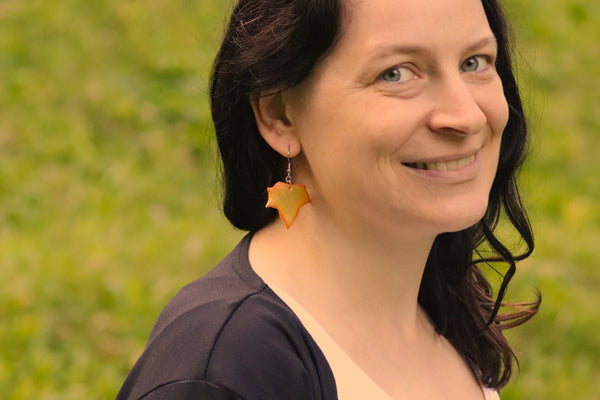 DANGLING EARRINGS LEAF VARIOUS