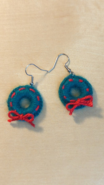 ADVENT WREATH EARRINGS