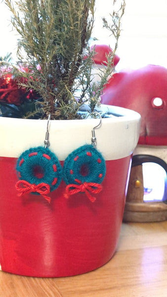 ADVENT WREATH EARRINGS