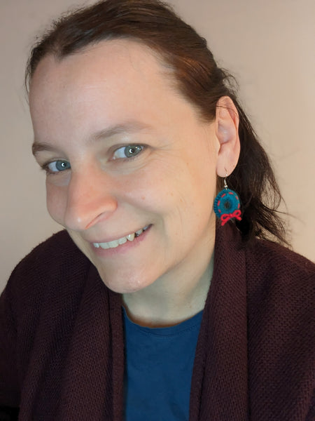 ADVENT WREATH EARRINGS