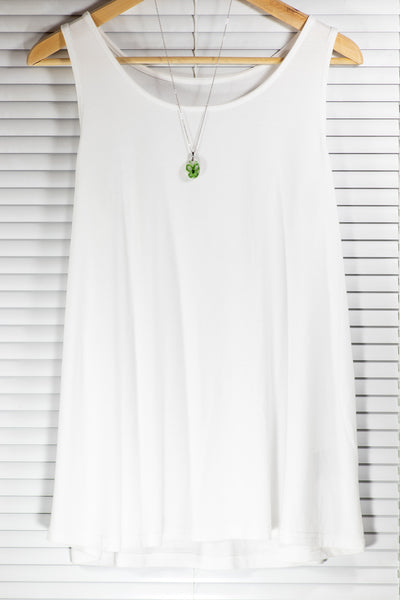 OVAL BUTTERFLY PENDANT