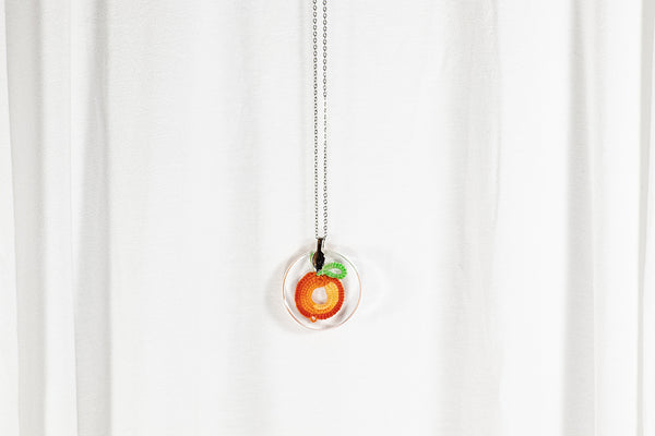 ORANGE FRUIT PENDANT