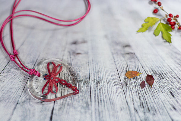 PENDANT RED DRAGONFLY