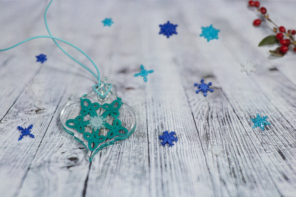 BAROQUE PENDANT GREEN STAR