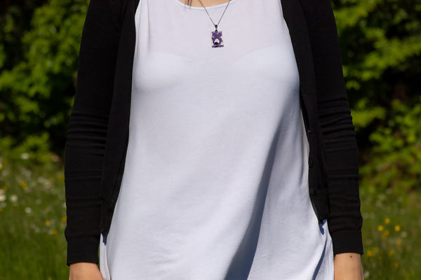 RECTANGULAR FISH PENDANT