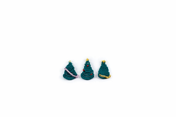 CHRISTMAS TREE EARRINGS