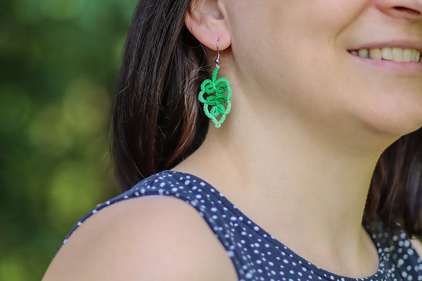 OAK LEAF EARRINGS