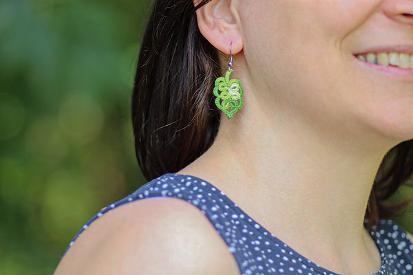 OAK LEAF EARRINGS