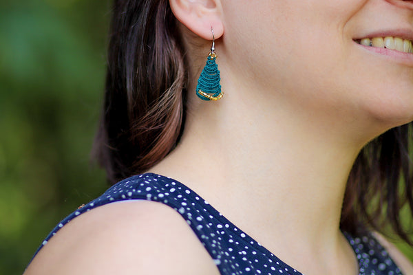 CHRISTMAS TREE EARRINGS