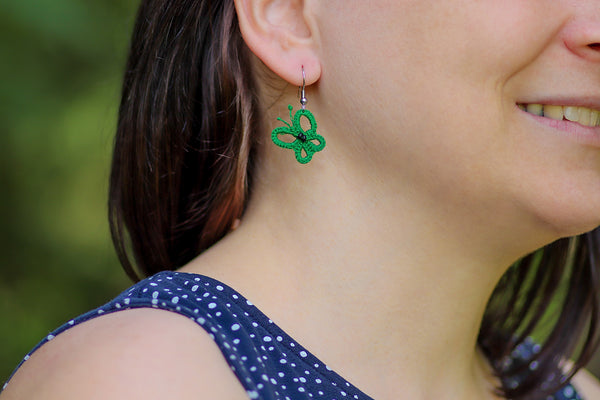 BUTTERFLY EARRINGS VARIOUS