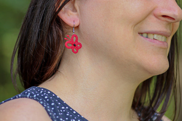 BUTTERFLY EARRINGS VARIOUS