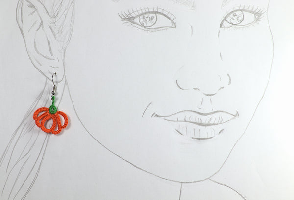 PUMPKIN EARRINGS