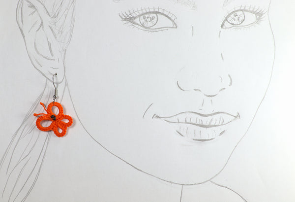 BUTTERFLY EARRINGS VARIOUS