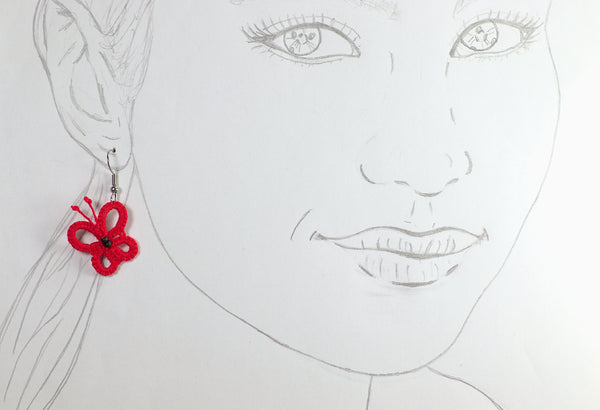 BUTTERFLY EARRINGS VARIOUS