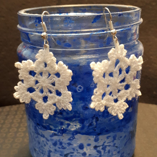 CHRISTMAS SNOWFLAKE EARRINGS