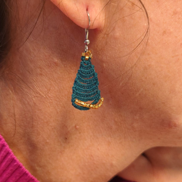CHRISTMAS TREE EARRINGS
