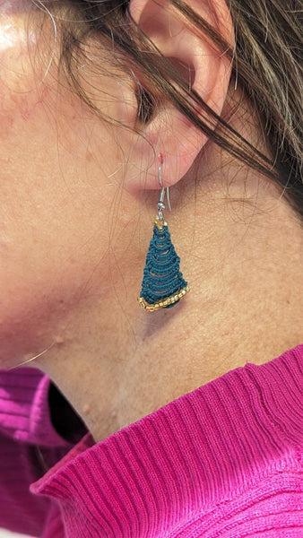 CHRISTMAS TREE EARRINGS