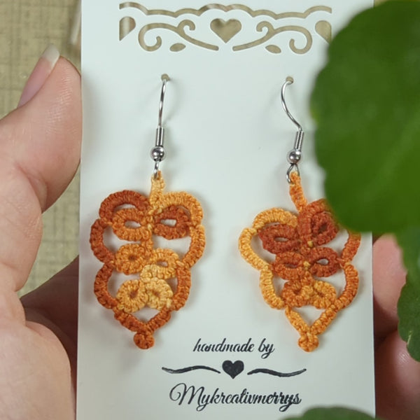 OAK LEAF EARRINGS