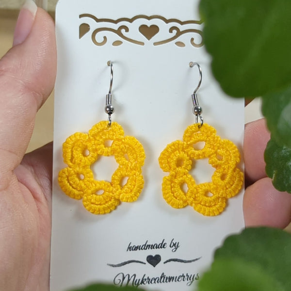 FLOWER EARRINGS VARIOUS