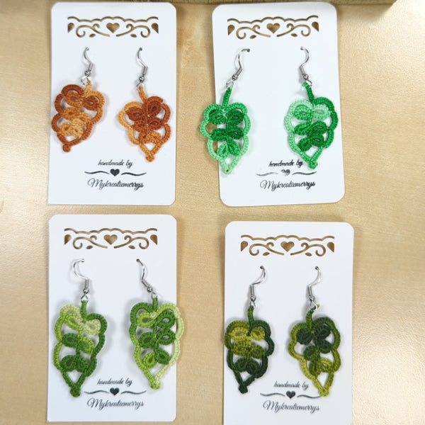 OAK LEAF EARRINGS