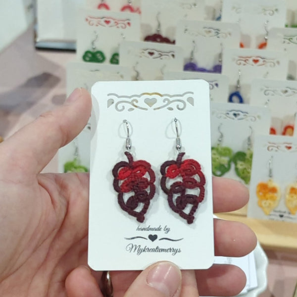 OAK LEAF EARRINGS