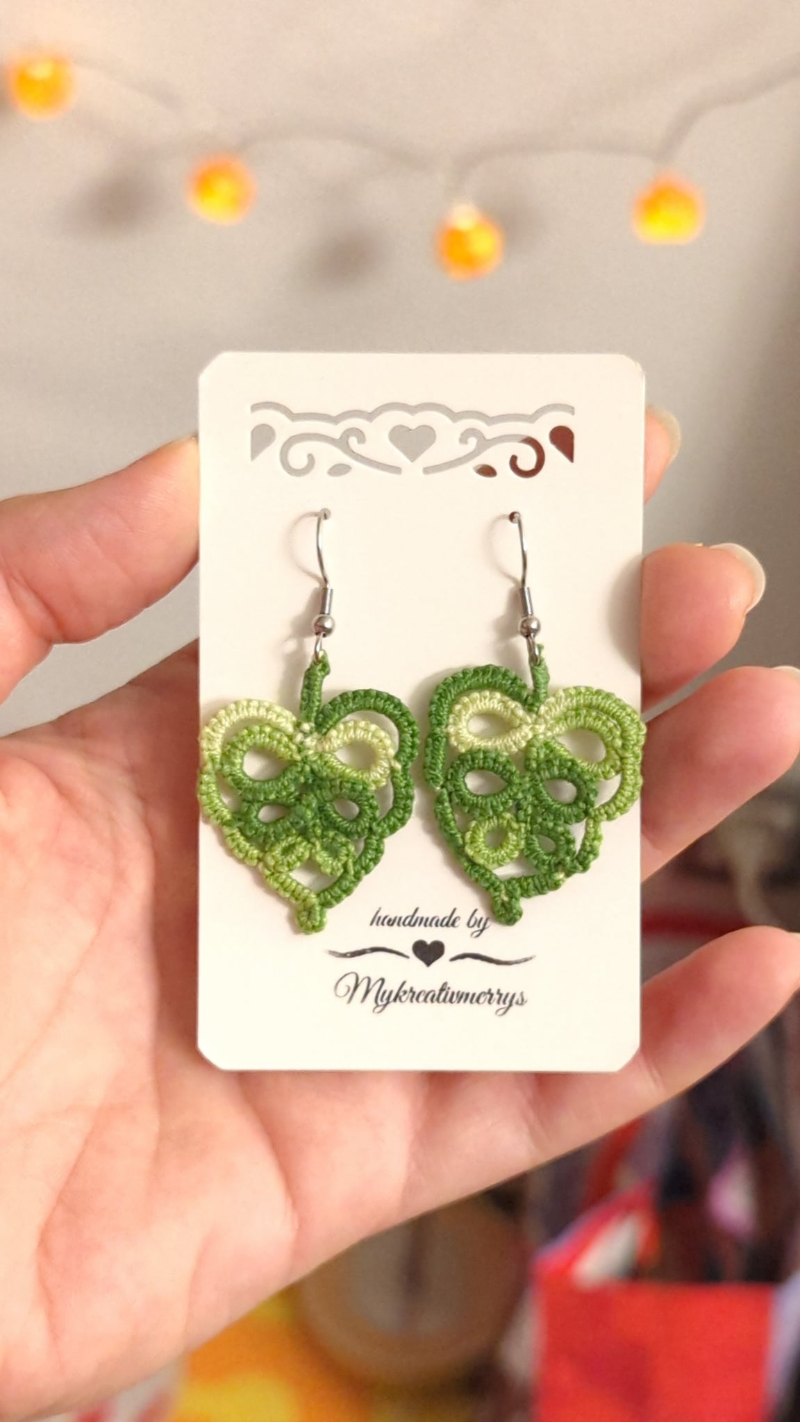 EARRINGS LINDEN LEAF