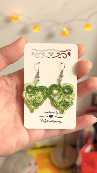 EARRINGS LINDEN LEAF