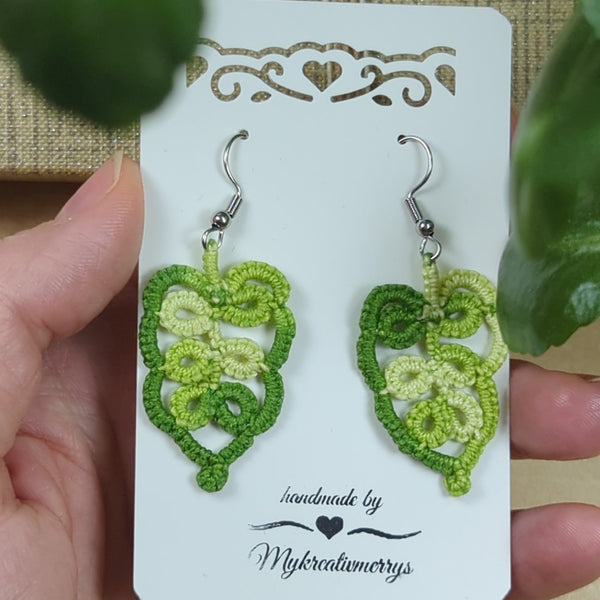 OAK LEAF EARRINGS